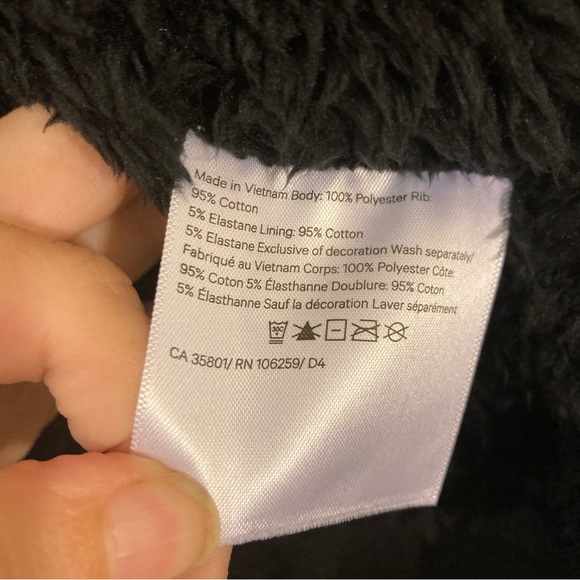 Lululemon Oh So Sherpa Black Half Zip - Picture 6 of 9
